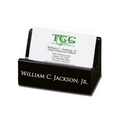 Business Card Holder - Jet Black